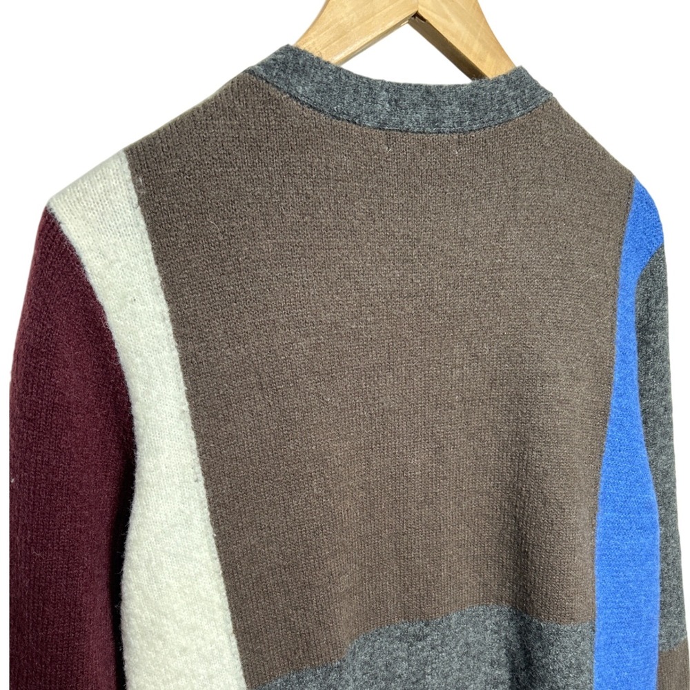 Le Lis Colorblock Patchwork Long Open Front Cardi… - image 7